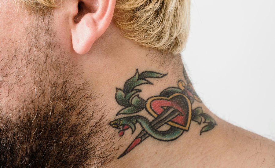 Neck Tattoo Ideas for Men With Meaning