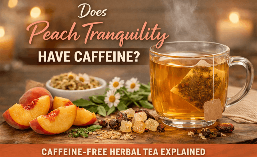 Does Peach Tranquility Have Caffeine? What to Know Before You Order It