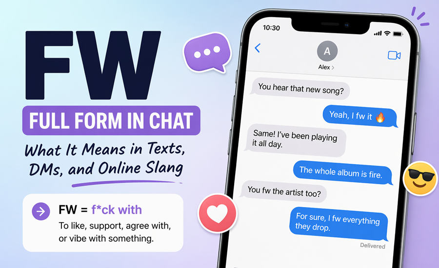 FW Full Form in Chat: What It Means in Texts, DMs, and Online Slang