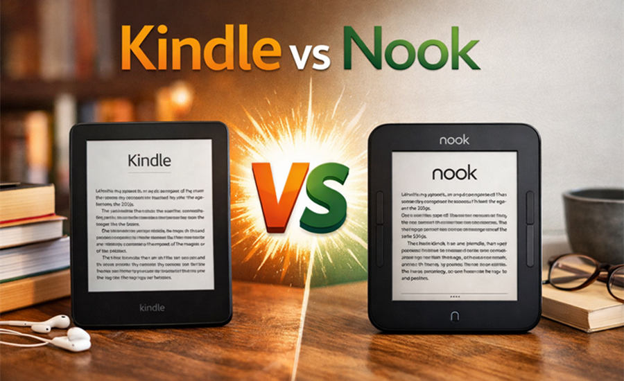 kindle vs nook