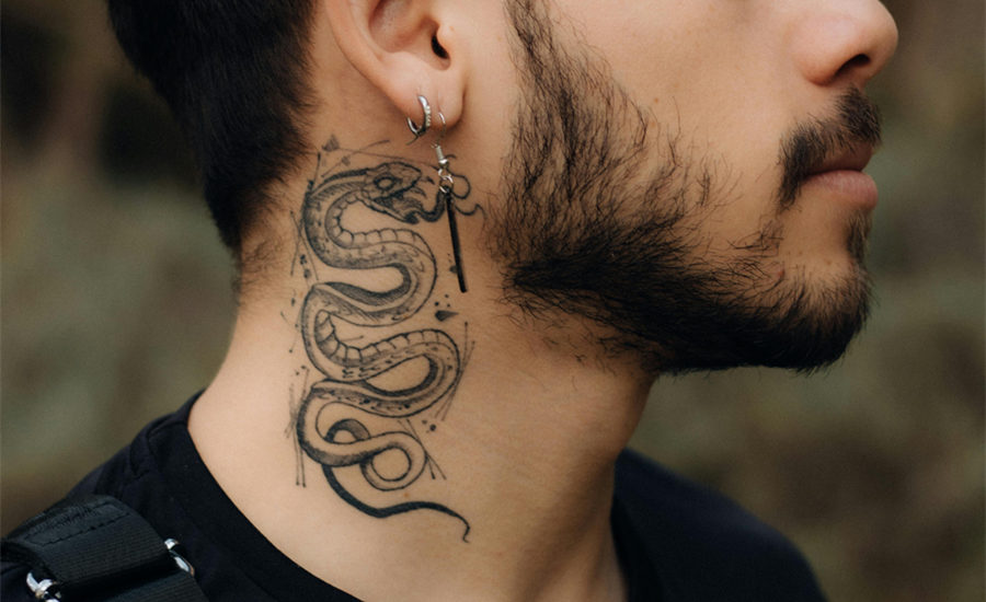 35 Neck Tattoo Ideas for Men That Look Bold, Clean, and Stylish