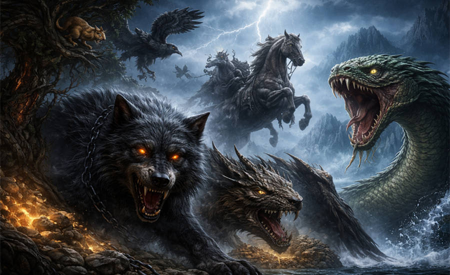 norse mythology creatures